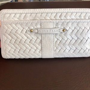 Cole Haan Woven Leather Wallet